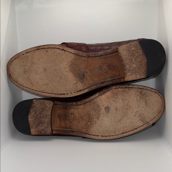 ALAN PAYNE GENUINE CROCODILE Loafers Men’s Size 11 - Picture 8 of 10